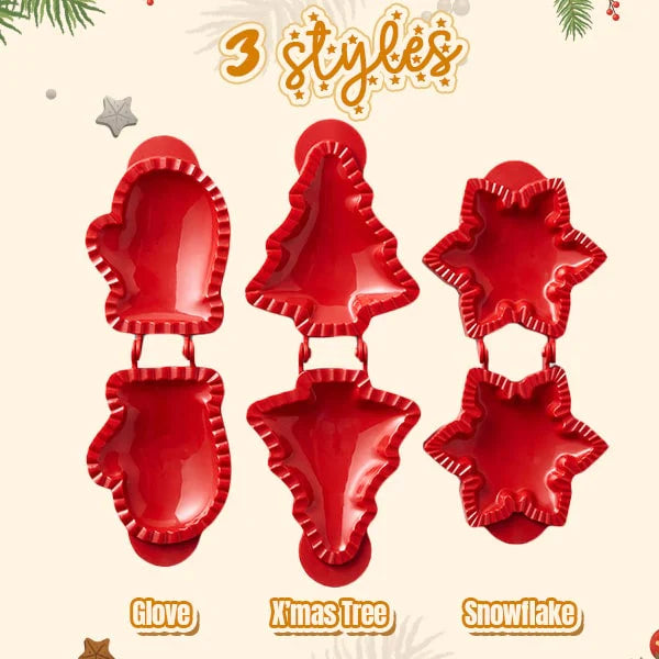 Easy Press - Mini Christmas Hand Pie Molds