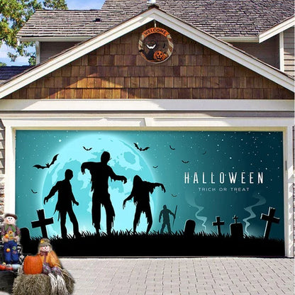 Halloween Garage Door Decoration