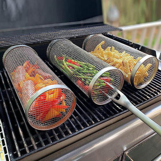 Rolling Grilling Basket