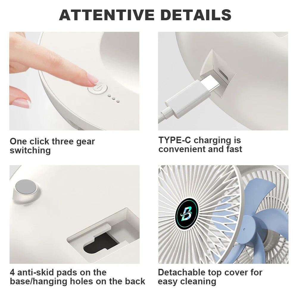 Household Dual-use Kitchen Fan