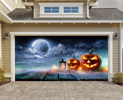 Halloween Garage Door Decoration