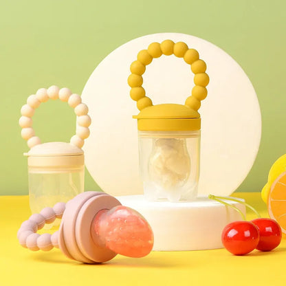 Silicone Mesh Baby Food Pacifier