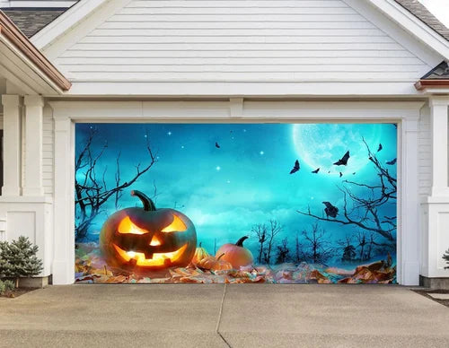 Halloween Garage Door Decoration