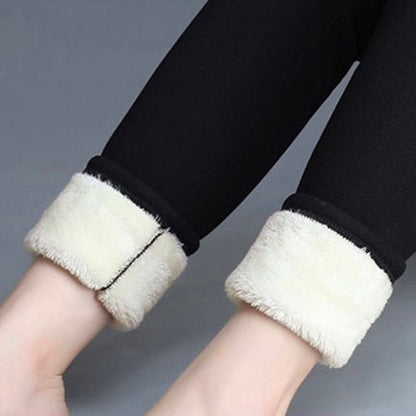 Winter Thermal Leggings High Waisted Pants For Women