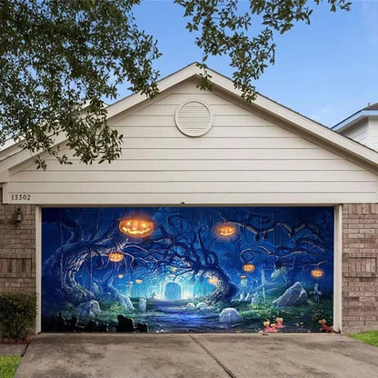 Halloween Garage Door Decoration