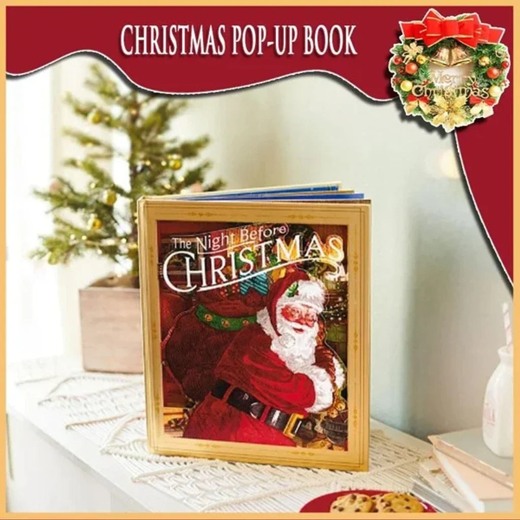 The Enchanted Christmas Eve Pop-Up Book (Light + Sound)