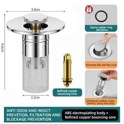 ClearFlow - Universal Floor Drain Filter