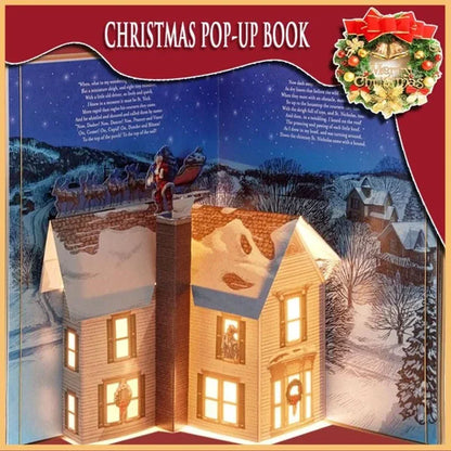 The Enchanted Christmas Eve Pop-Up Book (Light + Sound)