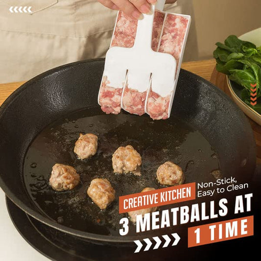 MeatMaster | Trio-Shape Meatball Maker