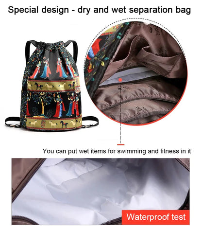 Versatile Travel Pro - Foldable Dry-Wet Separation Backpack