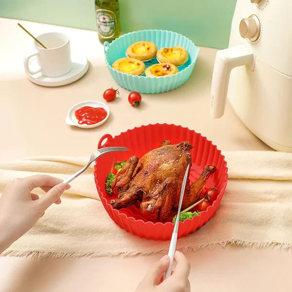 FryClean - Reusable Air Fryer Silicone Tray