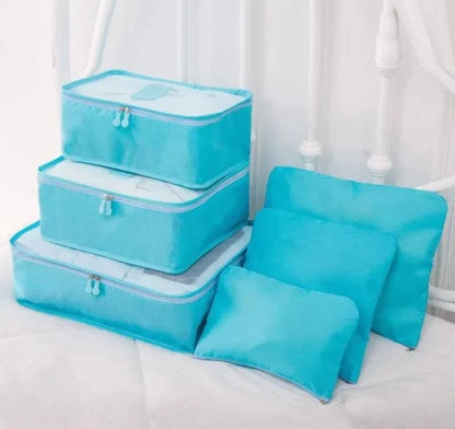 LAST DAY HOT SALE 38% OFF - 6 pieces portable luggage packing cubes