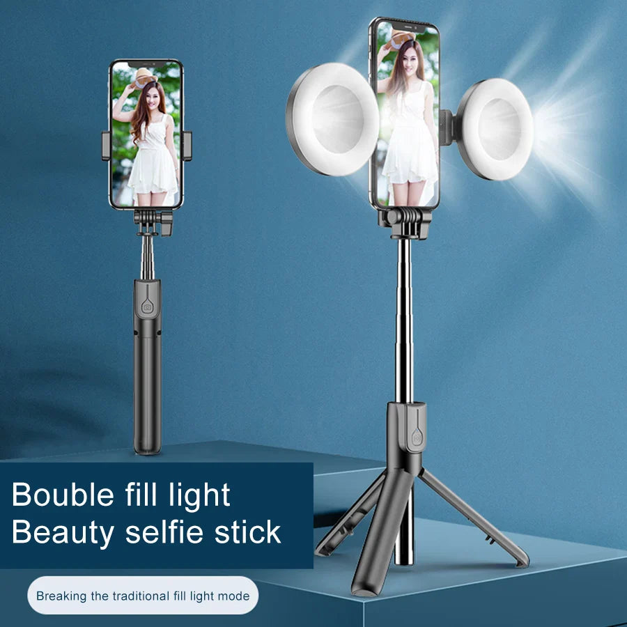 6 in 1 Bluetooth Tripod Selfie Stick