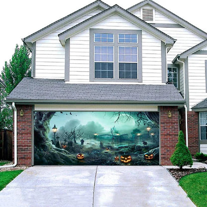 Halloween Garage Door Decoration