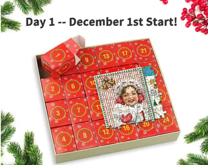 Merry Jigsaw Advent Calendar Puzzle