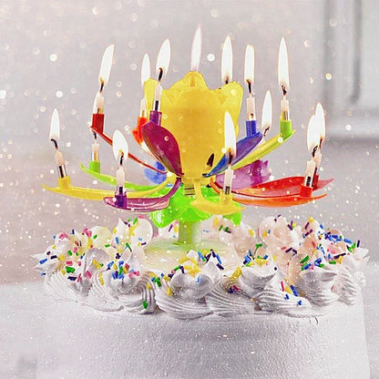 Musical Magic Birthday Candle