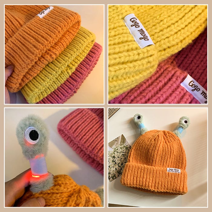 GlowChums Cozy Monster Knit Hat