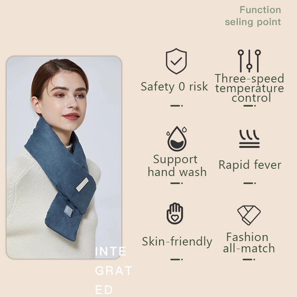 HeatWrap Electric Heating Scarf