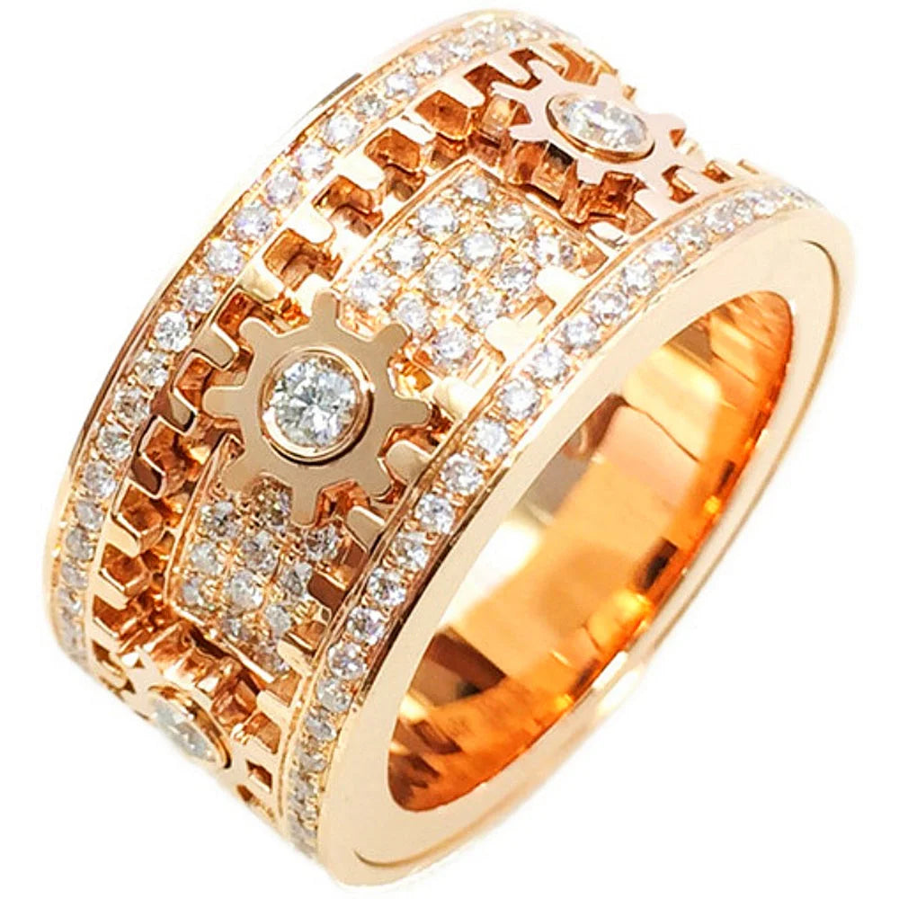 Handmade Diamond Ornate Geometric 3D Band Ring (Buy 2 Free Shipping)