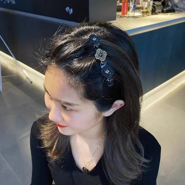 PerfactTwist -  Elegant Crystal Hair Clips