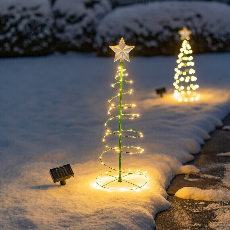 Solar LED Christmas Tree Lights