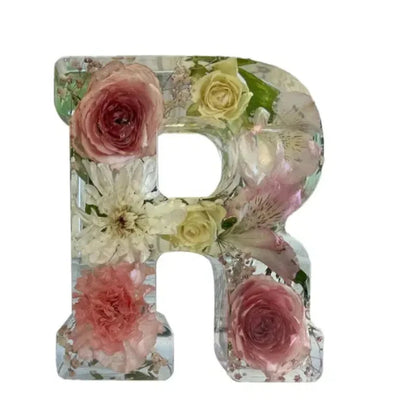 FloralGlow - Captivating Floral Resin Night Light