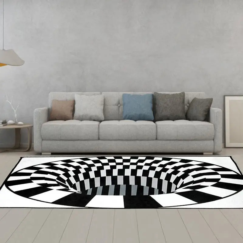 Hypnotic Spiral Mat