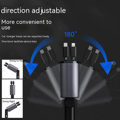 Quick Charge 100W - Flexi Car Charge