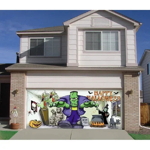 Halloween Garage Door Decoration