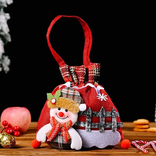 Love-Filled Christmas Doll Gift Bags