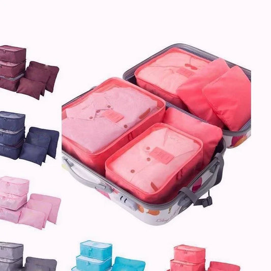 LAST DAY HOT SALE 38% OFF - 6 pieces portable luggage packing cubes