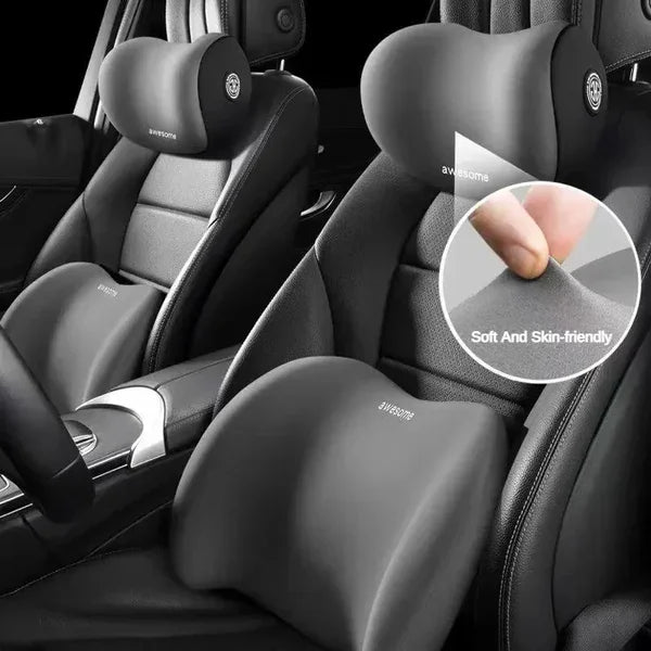 ComfortDrive - Car Headrest/Lumbar Support Pillow