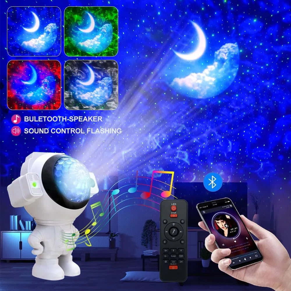 Astronaut Celestial Sky Projection Lamp