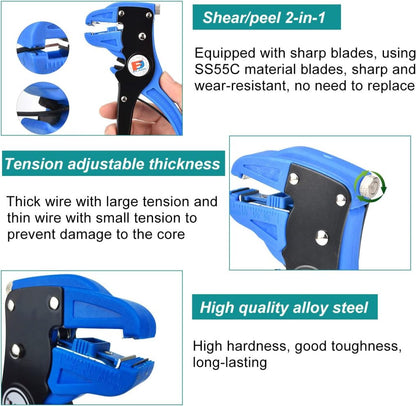 TwinGrip - The Ultimate 2-in-1 Cable Stripper