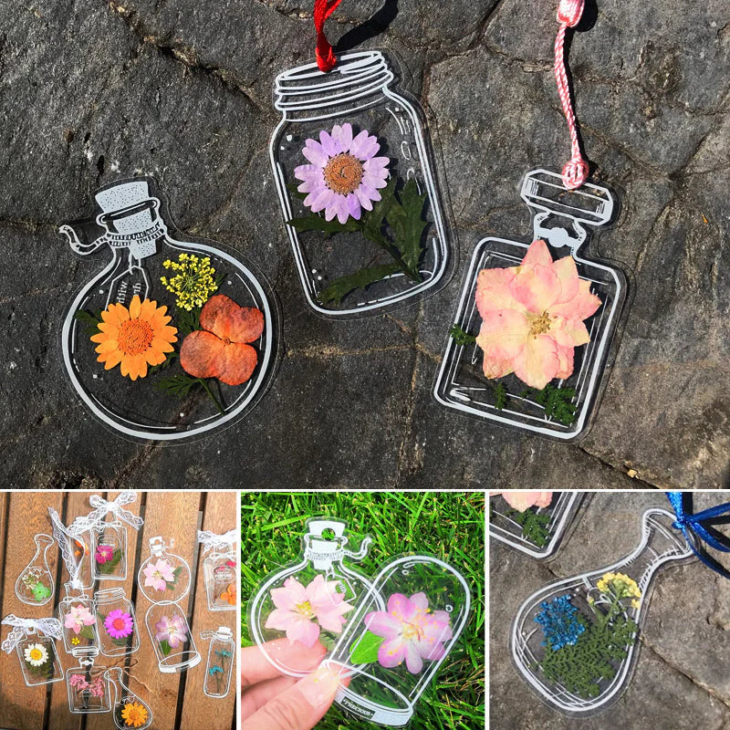 EverBloom - Dried Flower Bookmark Set