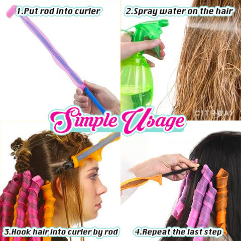 MagicCurl™ - Heatless Hair Curls Roller Kit