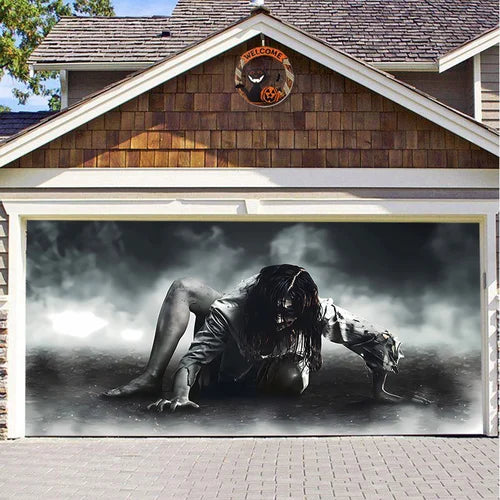 Halloween Garage Door Decoration