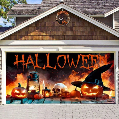 Halloween Garage Door Decoration