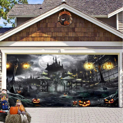 Halloween Garage Door Decoration