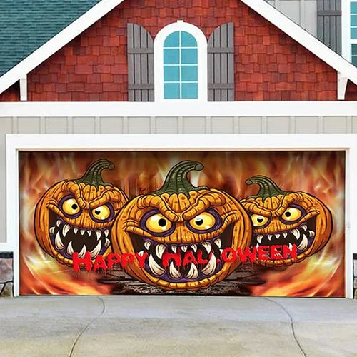 Halloween Garage Door Decoration