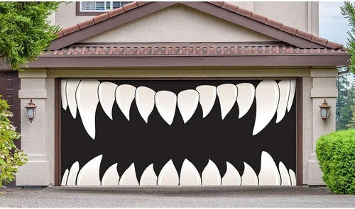 Halloween Garage Door Decoration